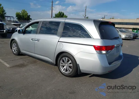2015 Honda Odyssey Ex z USA, uszkodzony, nr VIN 5FNRL5H40FB077920